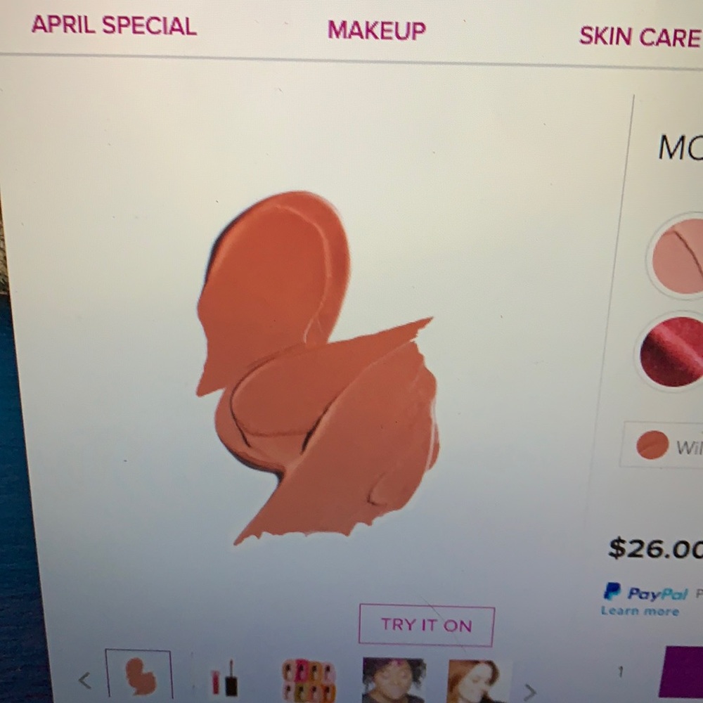 Younique Liquid Eyeshadow - Matte plum brown